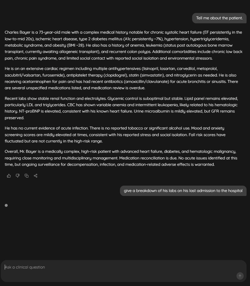 Serelora Web App — Universal AI Interface for Doctors