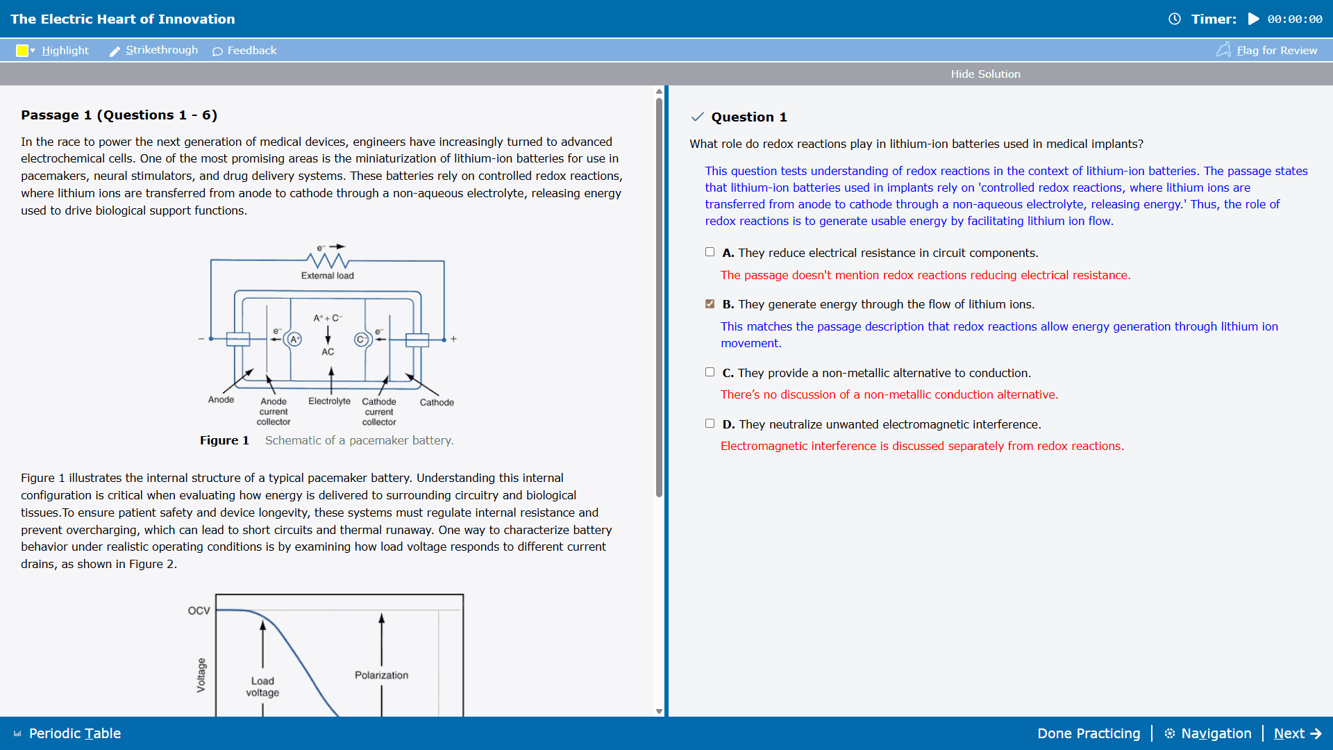 WozPrep Exam Screenshot