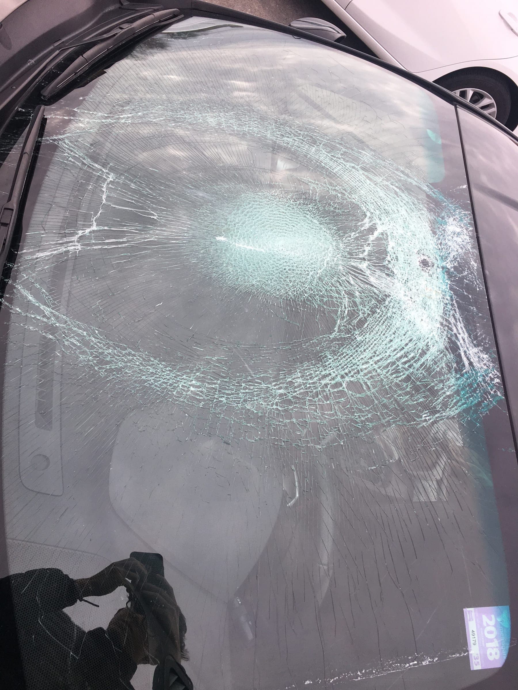 Broken Windshield :(