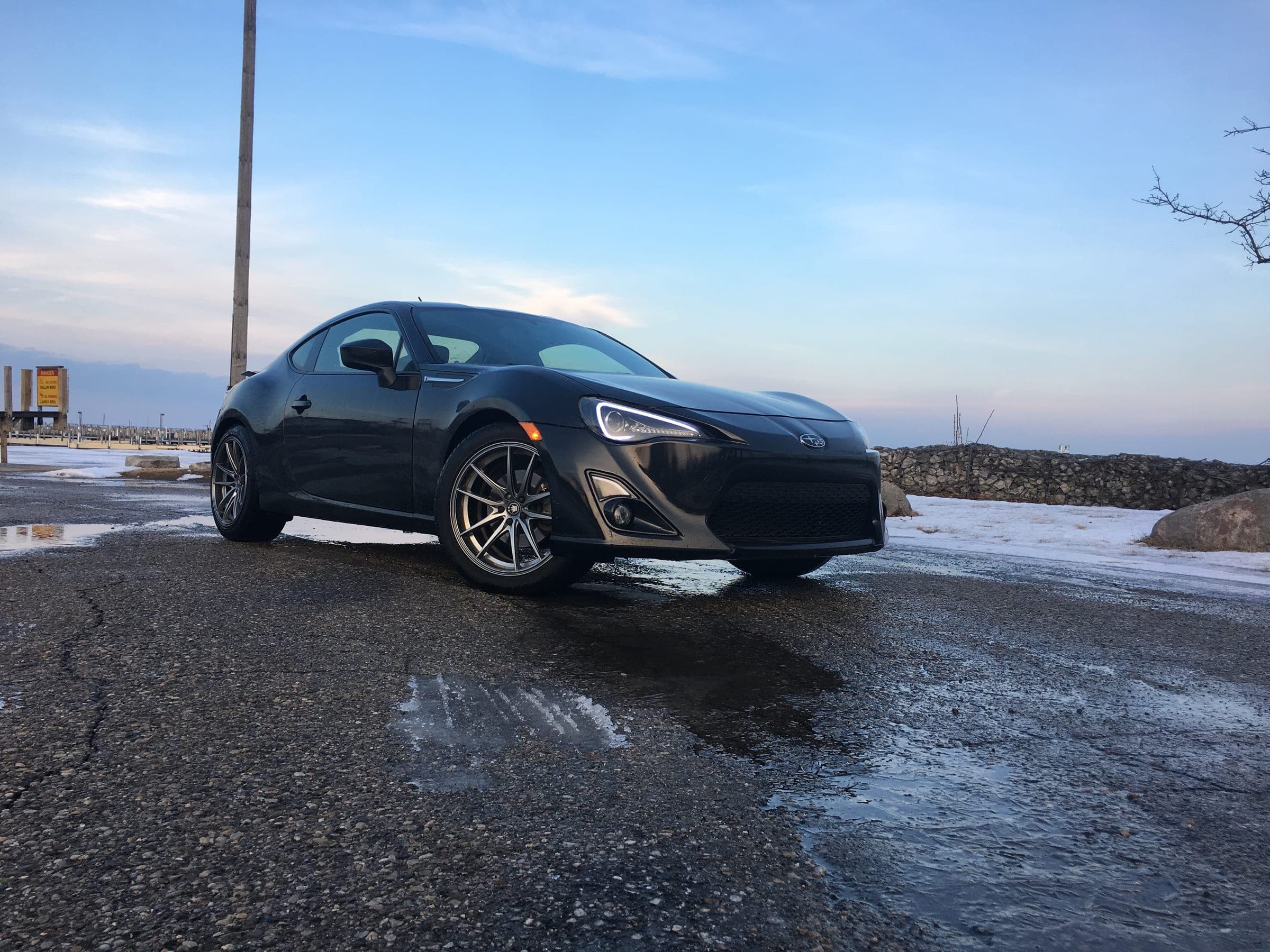 The BRZ in the winter