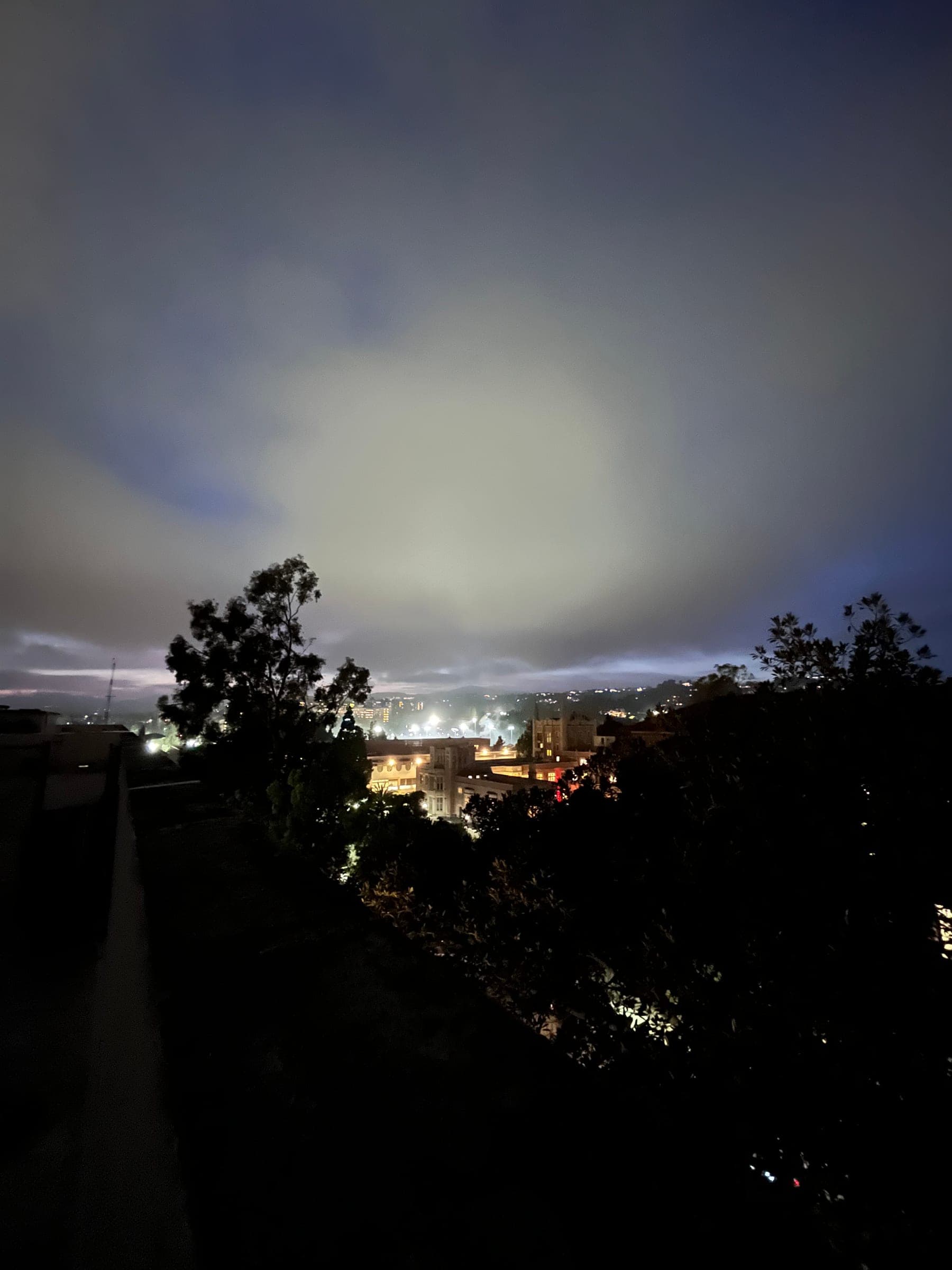 UCLA at Night