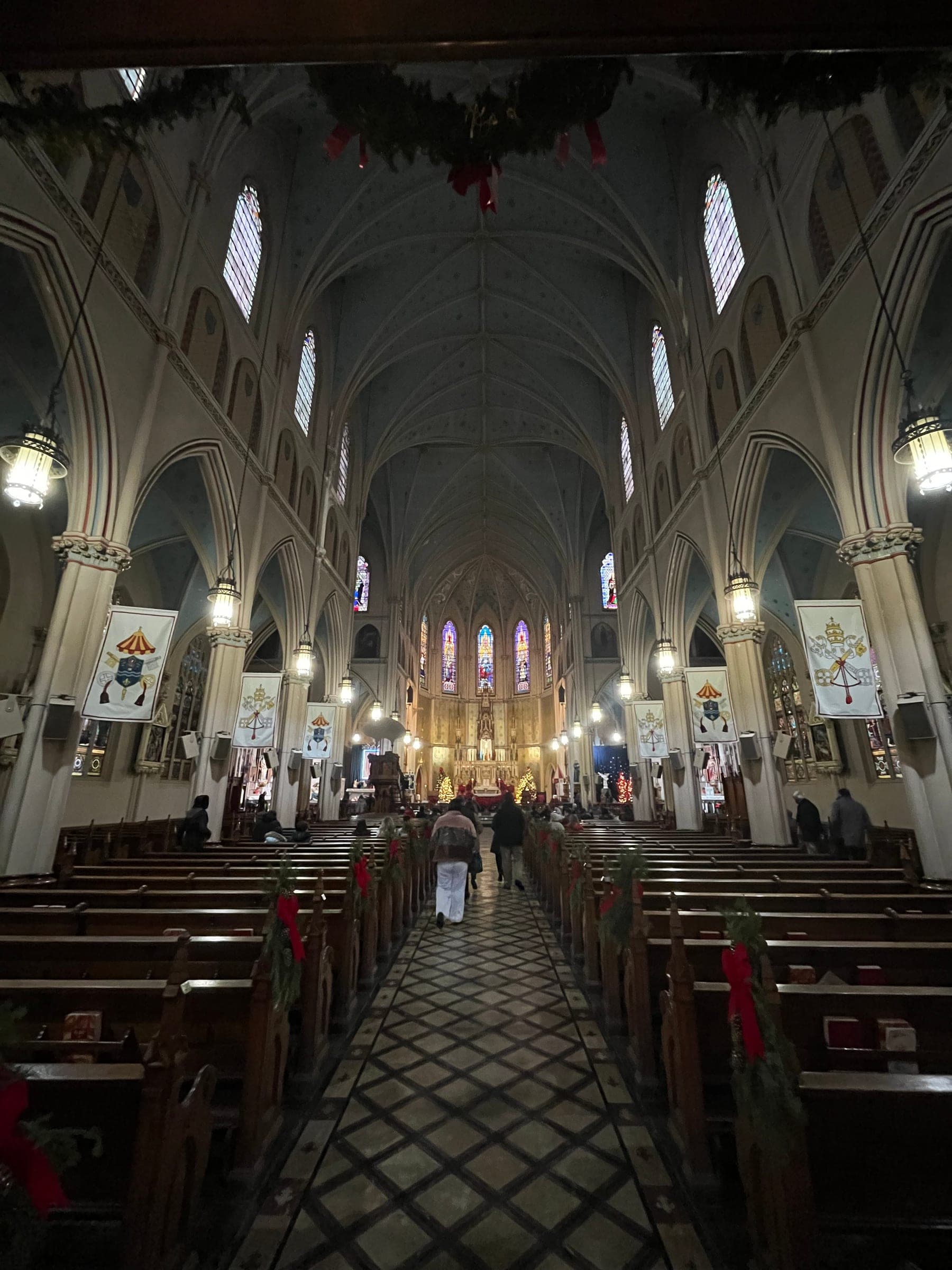 Inside